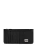 Dolce & Gabbana logo-tag vertical card holder - Black