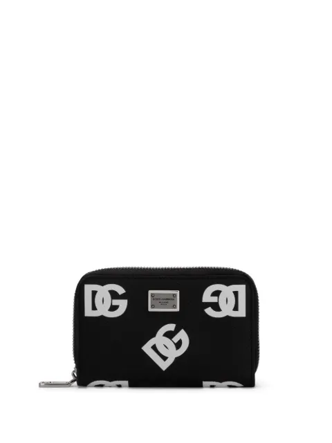 Dolce & Gabbana cartera con cierre en el contorno