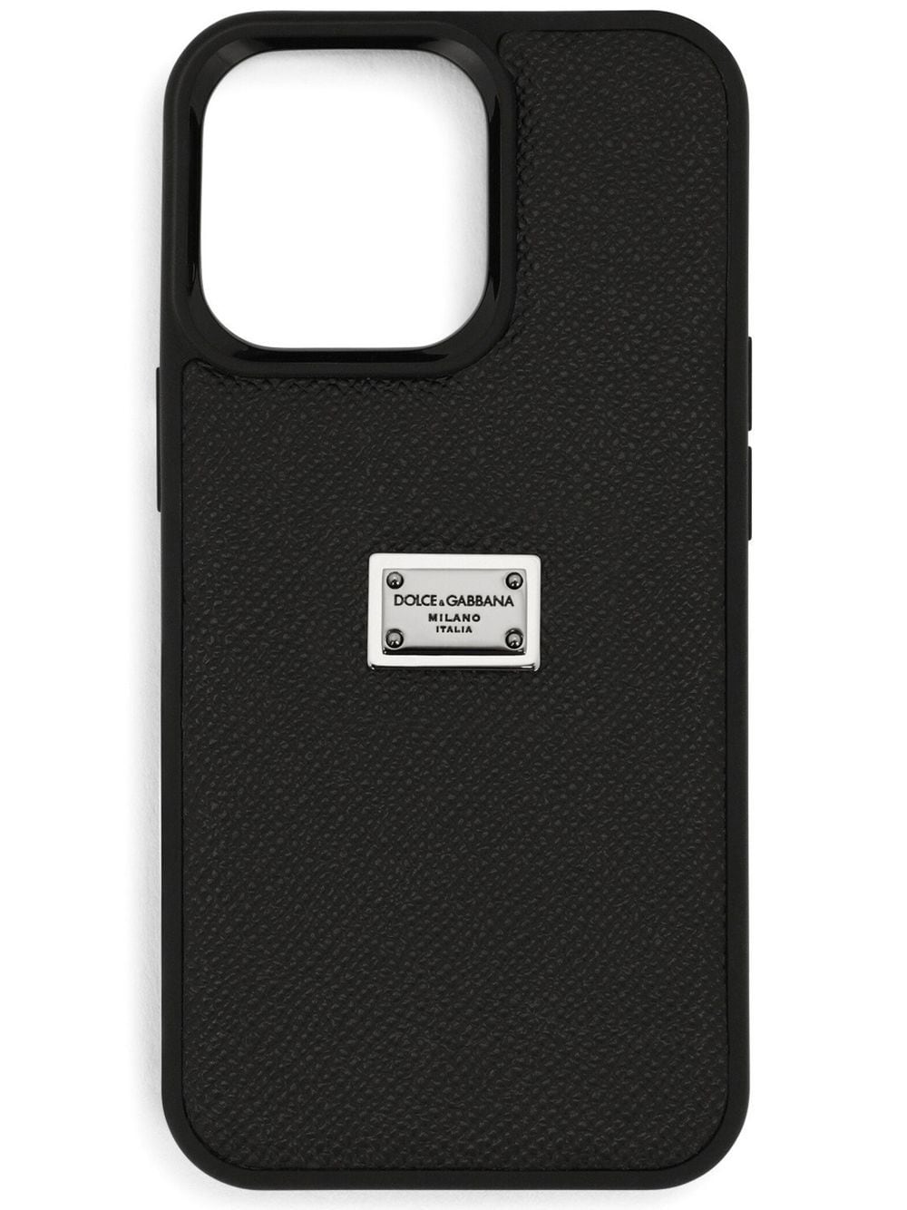 Shop Dolce & Gabbana Logo-tag Iphone 13 Pro Case In Black