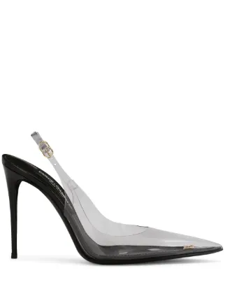 Dolce and gabbana store clear heels