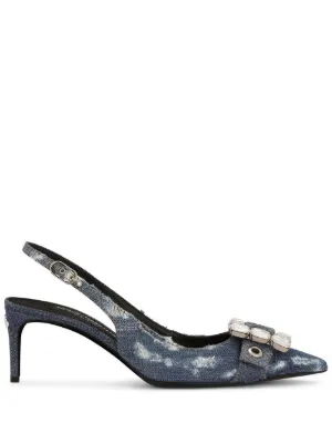 DOLCE&GABBANA ドルチェ&ガッバーナ　スリングバック　パンプス レディース シューズ：パンプス、スニーカー、ブーツ | ドルチェ
