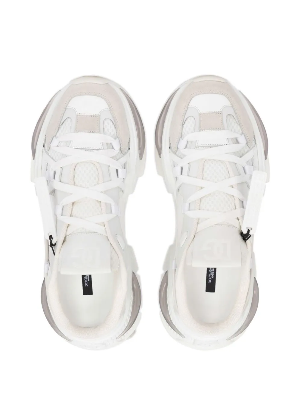 Shop Dolce & Gabbana Chunky-sole Slip-on Sneakers In White