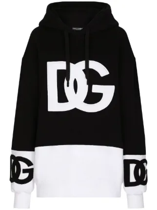 Dolce & Gabbana DGロゴ ミニドレス ブラック Dolce & Gabbana DGロゴ ミニドレス | ブラック | FARFETCH JP
