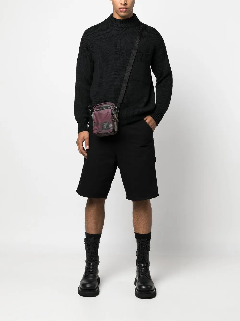 Maison Kitsun X Eastpak Camo print Crossbody Bag Farfetch maison-kitsun-x-eastpak-camo-print-crossbody-bag-farfetch