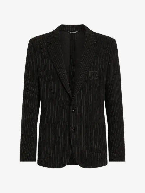 Dolce & Gabbana nålestribet Portofino blazer