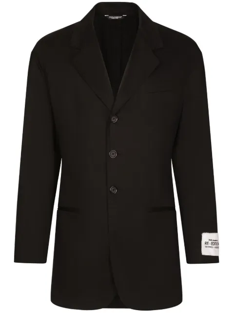 Dolce & Gabbana cotton gabardine blazer