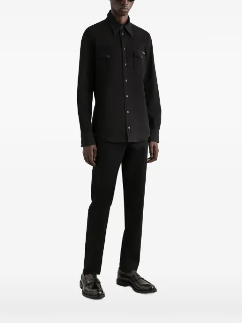 Dolce & Gabbana coated denim shirt