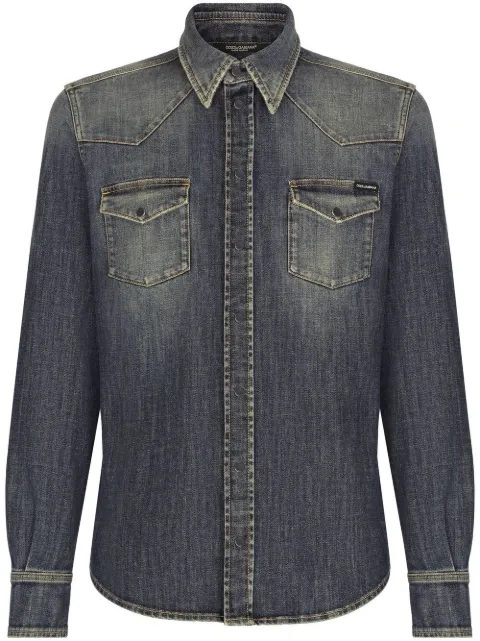 Dolce & Gabbana button-up denim shirt