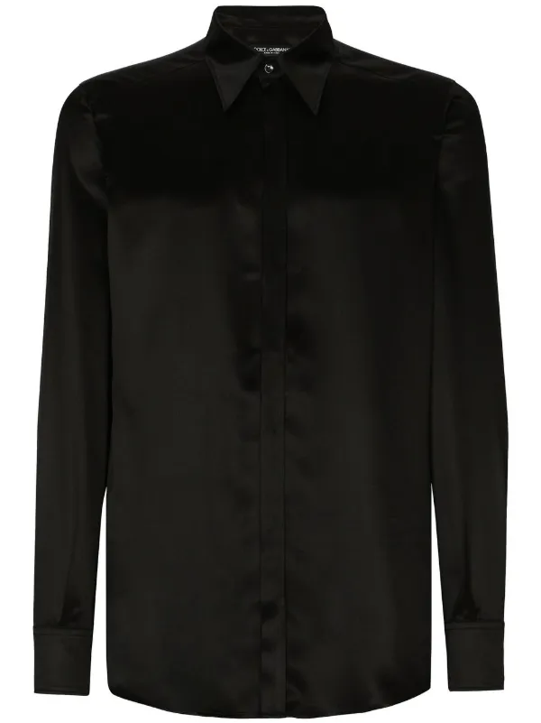 B*i様 D*n様 DOLCE & GABBANA MARTINI ブラックシャ D*n様 DOLCE & GABBANA MARTINI ブラックシャツ｜Silk satin Martini