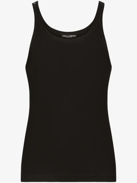 Dolce & Gabbana fine-rib tank top