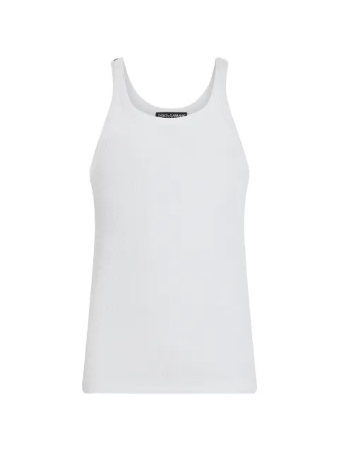 Dolce & Gabbana ribbed sleeveless top