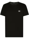 Dolce & Gabbana logo-tag cotton T-shirt - Black