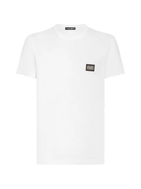 Dolce & Gabbana Cotton T-shirt with branded tag