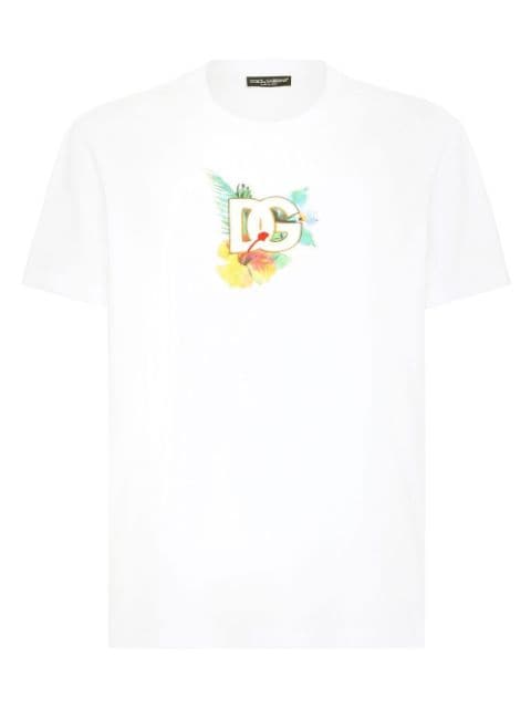 Dolce & Gabbana logo-print cotton T-shirt 
