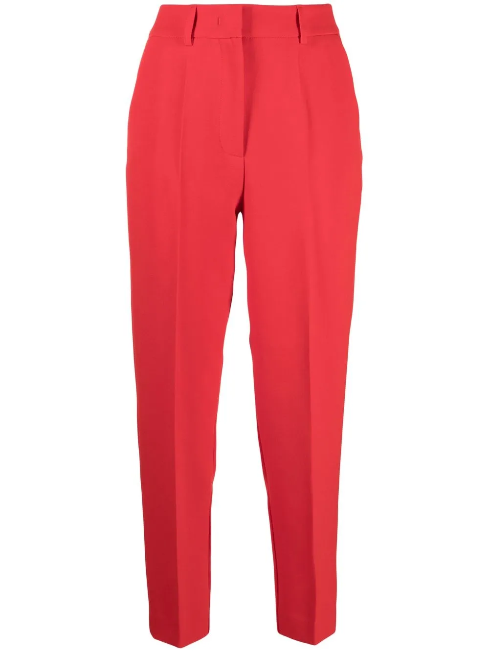 

Essentiel Antwerp pantalones capri con tiro alto - Rojo