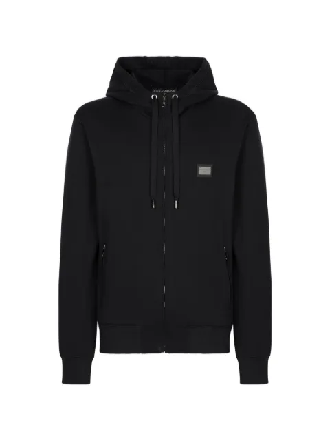 Dolce & Gabbana hooded zi-up sweatshirt