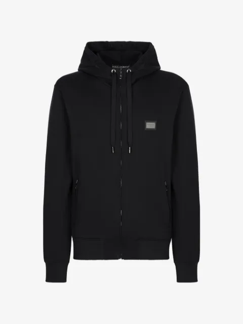 Dolce & Gabbana hooded zi-up sweatshirt