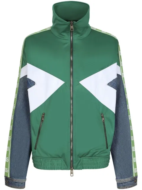 patchwork bomber jacket