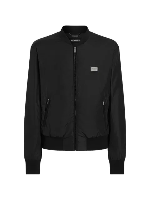 Dolce & Gabbana logo-tag track jacket