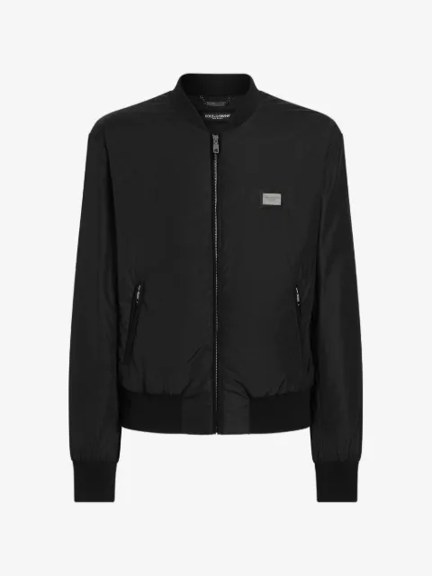 Dolce & Gabbana logo-tag track jacket