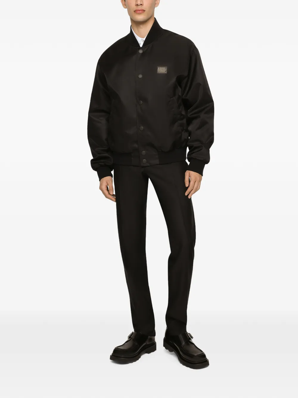 Dolce & Gabbana DG Essentials ボンバージャケット | ブラック