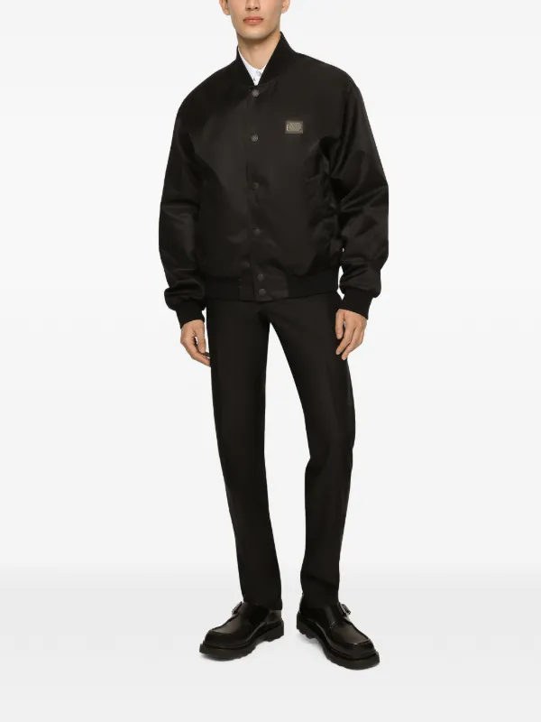 Dolce & Gabbana DG Essentials ボンバージャケット | ブラック