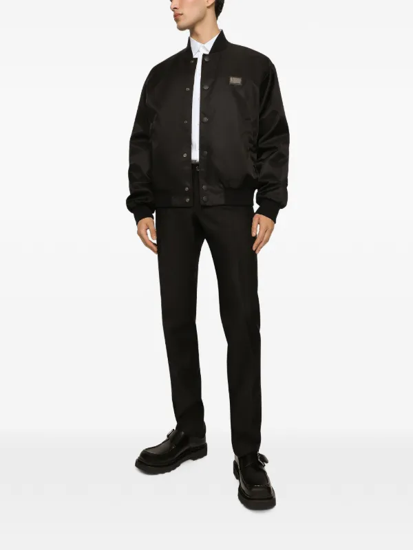 Dolce & Gabbana DG Essentials ボンバージャケット | ブラック