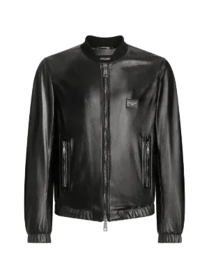 Dsquared2 ディースクエアード ジップ レザージャケット - FARFETCH