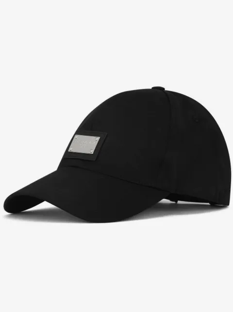 Dolce & Gabbana gorra con etiqueta del logo