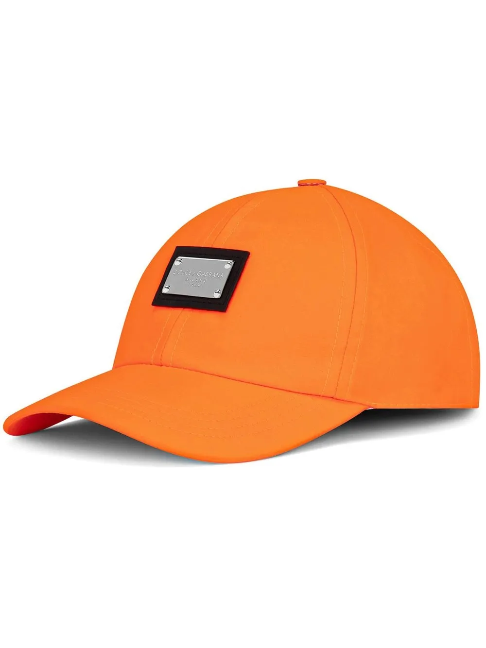 

Dolce & Gabbana gorra con placa del logo - Naranja