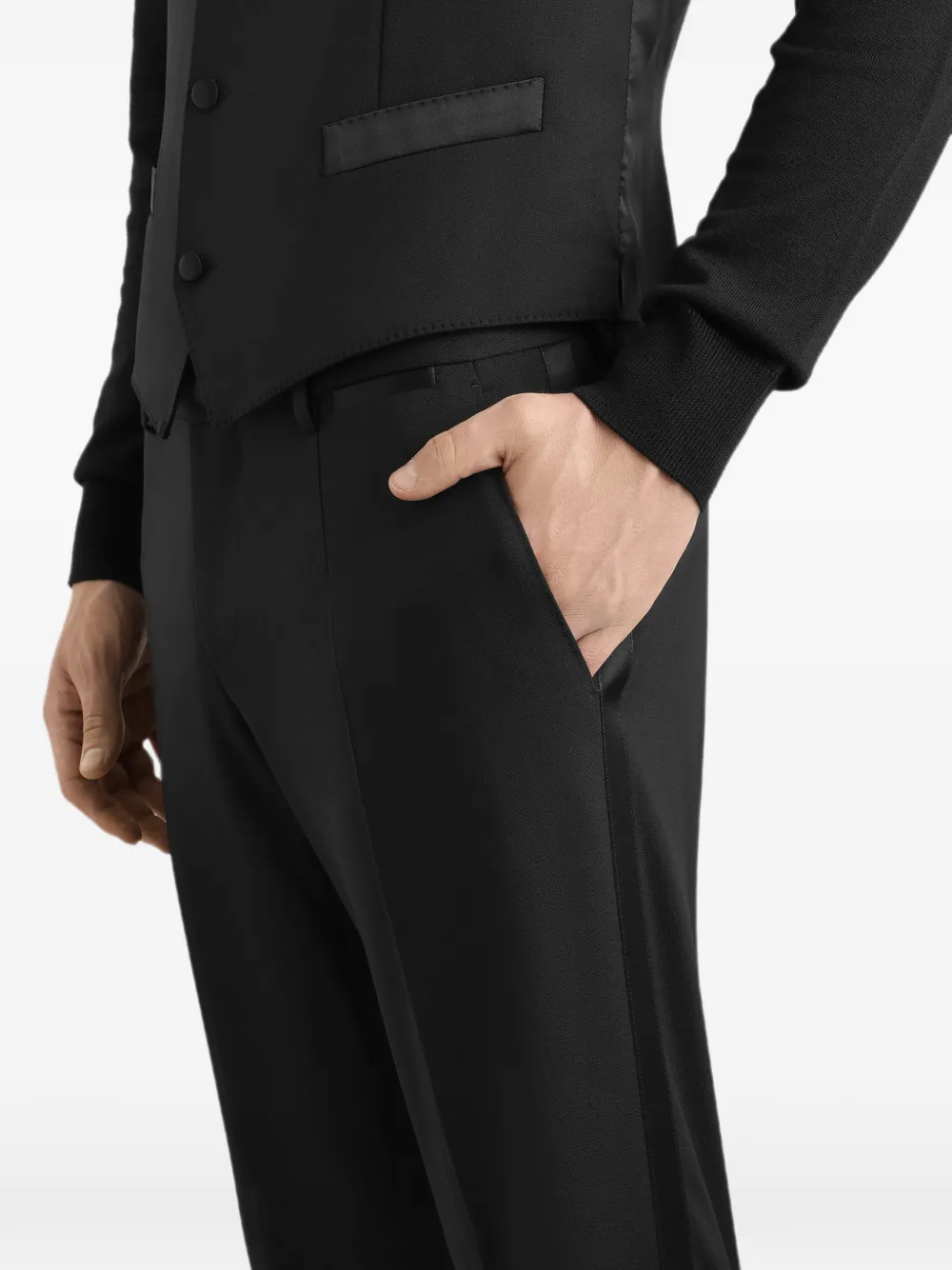 Dolce & Gabbana シチリアフィット スリーピース ダブルスーツ