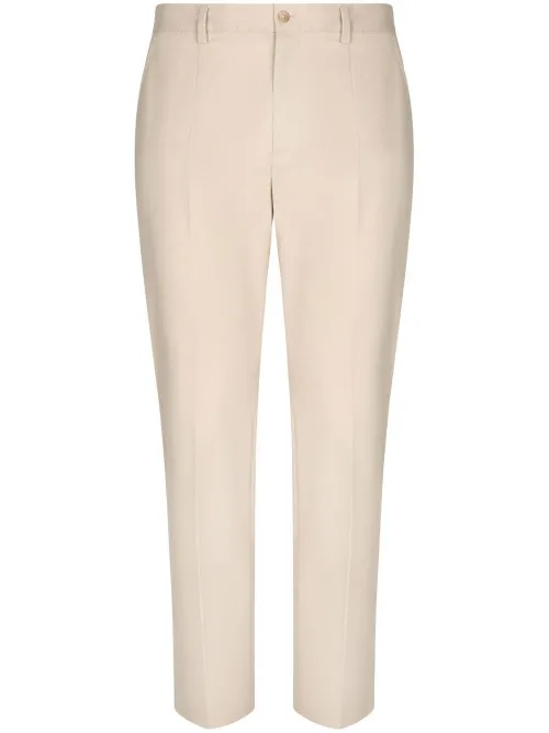 Pantalon de costume à logo - Dolce & Gabbana - Modalova