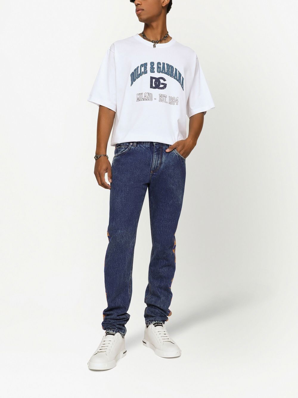 Dolce & Gabbana Straight jeans - Blauw