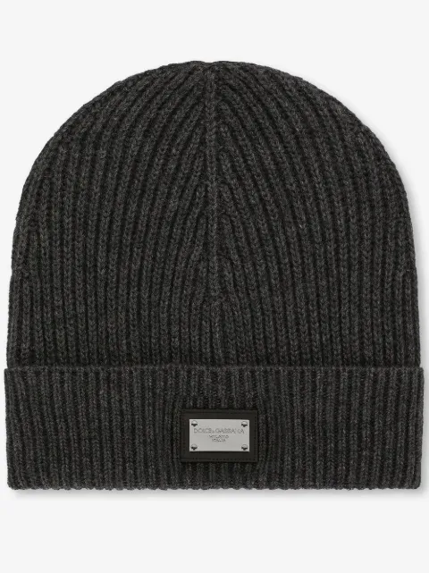 Dolce & Gabbana bonnet en cachemire à logo