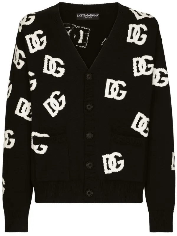 Chanel varsity best sale logo cardigan