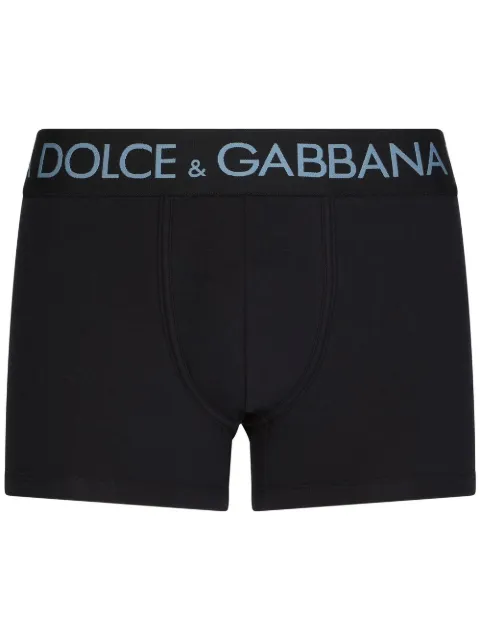 Dolce & Gabbana logo-waistband boxer briefs