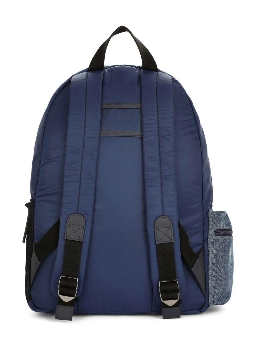 Dolce & Gabbana Water-bottle Compartment Logo Backpack In Blue
