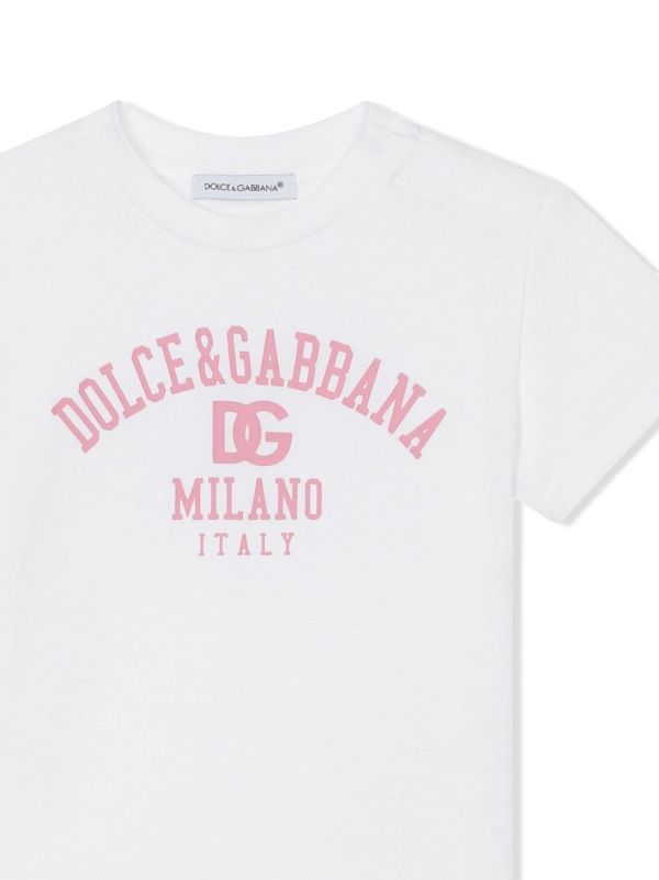 Dolce & Gabbana Kids DG-logo Cotton T-shirt - Farfetch