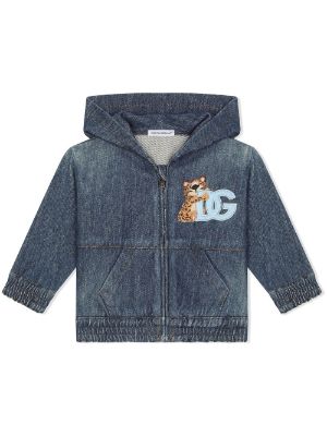 Boys hot sale denim hoodie