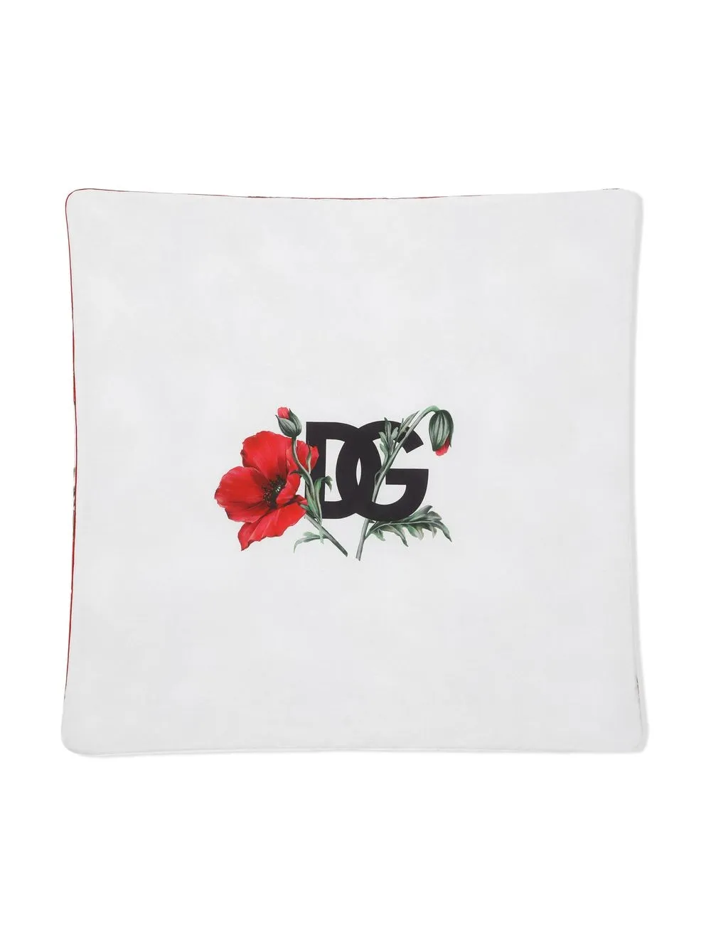 Dolce & Gabbana Logo-print Detail Blanket In White