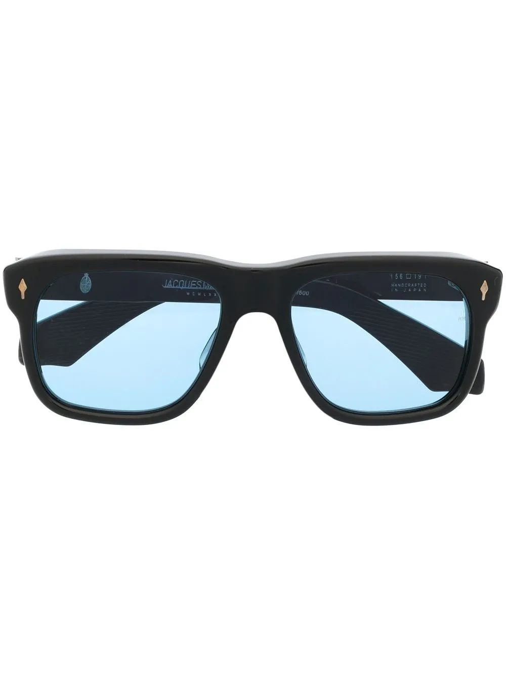 

Jacques Marie Mage Yves wayfarer-frame sunglasses - Black