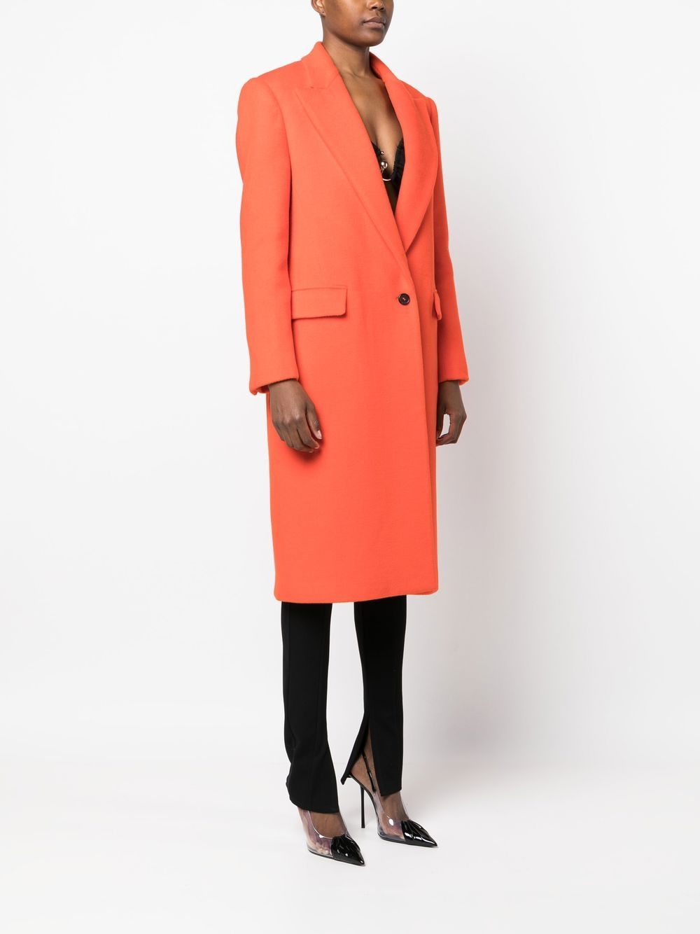 BCBG Max Azria single breasted Tailored Coat Farfetch