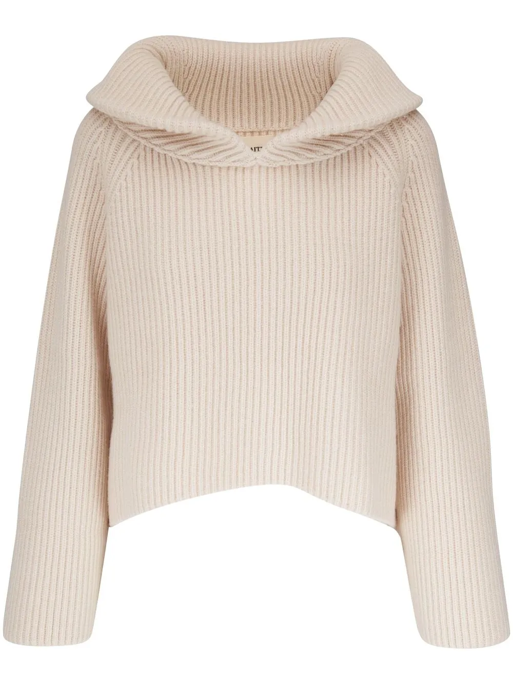 

KHAITE cashmere ribbed-knit jumper - White