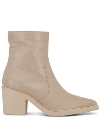 Aquatalia Pointed Toe Mid Heel Boots Farfetch