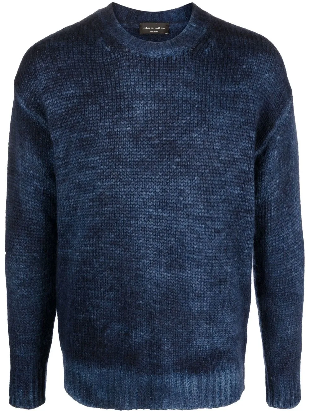 

Roberto Collina round-neck knit jumper - Blue