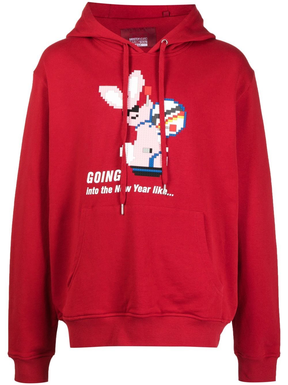 Image 1 of Mostly Heard Rarely Seen 8-Bit hoodie Going Into The New Year en coton