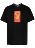 Mostly Heard Rarely Seen 8-Bit Stack Your Paper T-shirt - Black