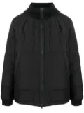 Stone Island padded zip-up jacket - Black