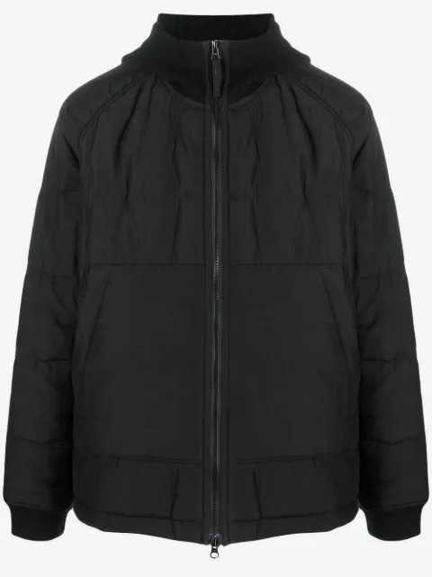 Stone Island veste matelassée à patch logo 