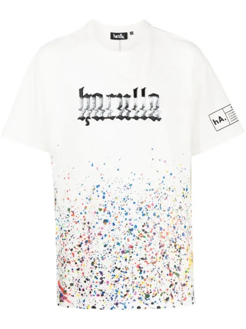 Haculla paint-splatter T-shirt